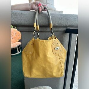 Vintage Dolce & Gabbana Yellow Bag